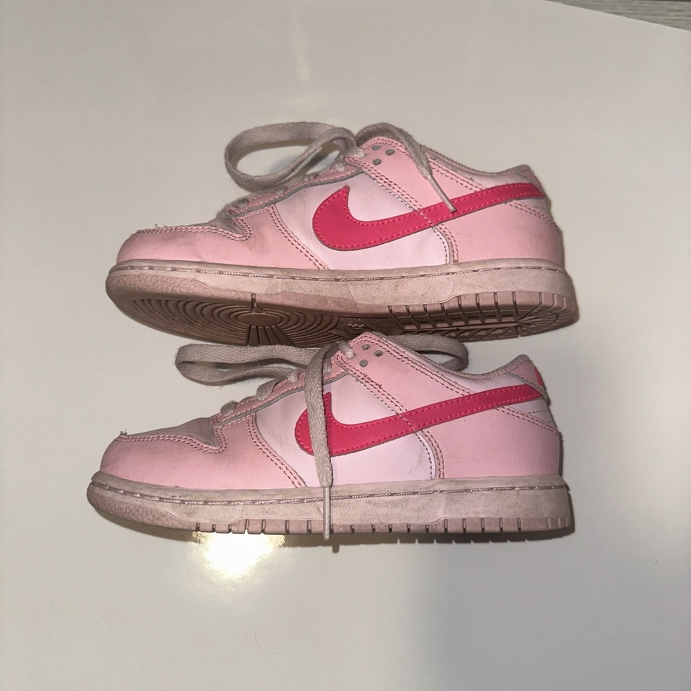 Nike Air Force 1 Low Girls Sneakers‎ Size 1Y Pink Youth Shoes